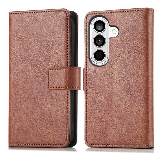 imoshion Hoesje - Geschikt voor Samsung Galaxy A27 (5G) - Luxe Bookcase - Bruin