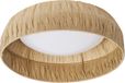 OSRAM Decor decoratieve plafondlamp met bamboe kap, 300mm, 12W, 400lm, 3000K, 830 warm wit, IP20, bruin, LED niet vervangbaar