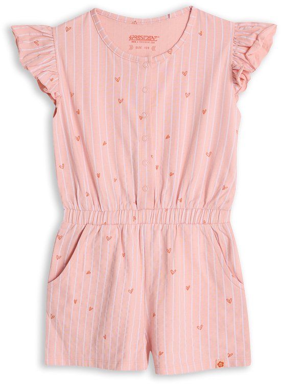 4President playsuit meisjes Powder pink