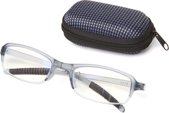 Kikkerland Computerbril - Blauw Licht Filter - Unisex - Transparant