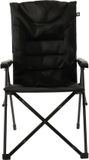 Travellife Barletta Camping Vouwstoel Cross Black