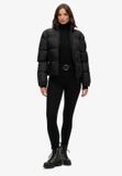 Superdry NON HOODED TECH PADDED JKT Dames Jas - Black