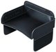Markenlos Wan GmbH Kinder Reis Tafel - Autostoel Organizer - Reizen met Kinderen - Snelle Montage - 41 x 33 cm - Zwart