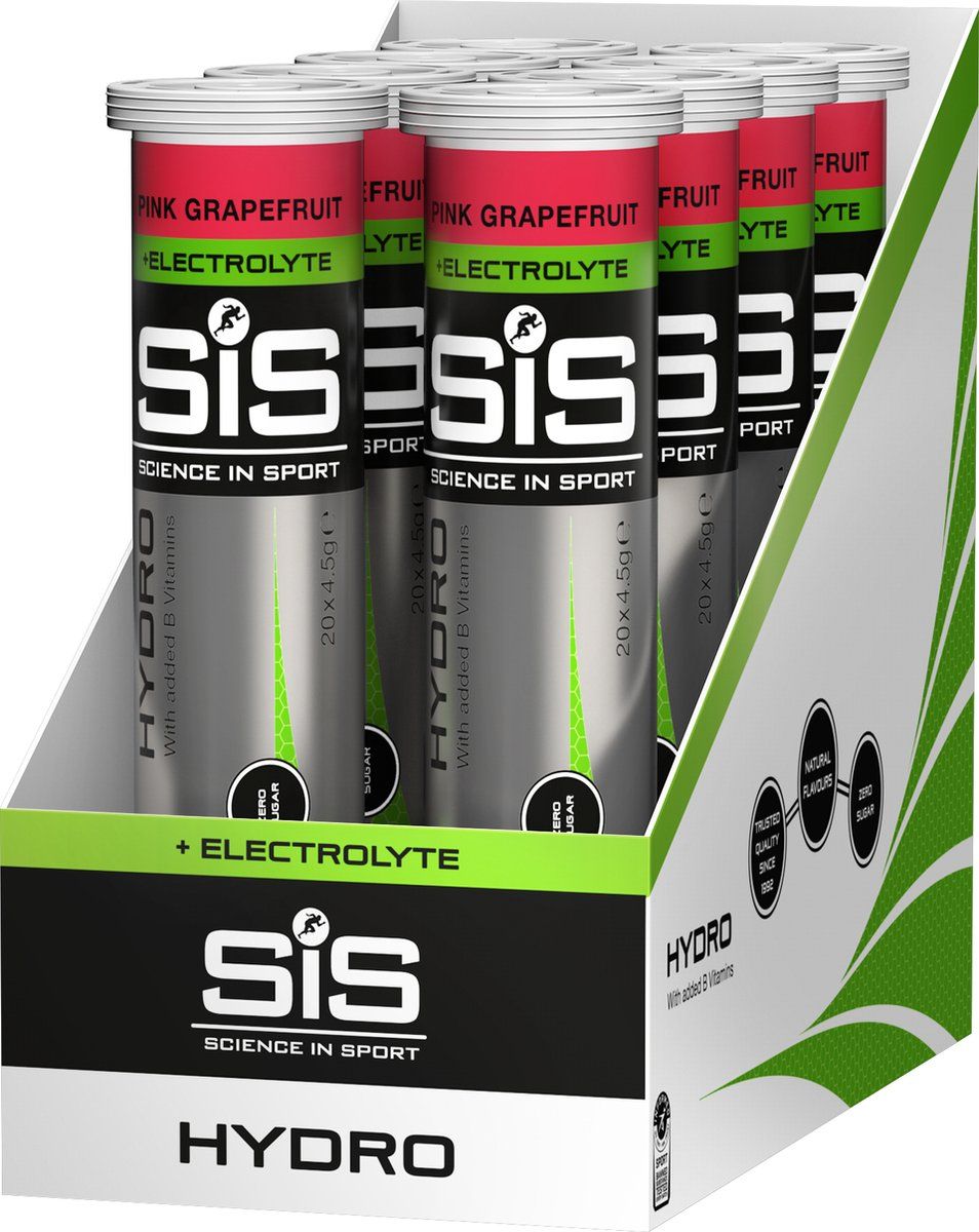 SIS GO Hydro Tablet (8x20Tabs) Pink Grapefruit - Electrolytes