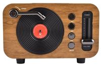 Psb Luidspreker Radio RETRO MINI MK-267BT Bluetooth USB TF mahonie