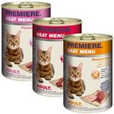 PREMIERE Meat Menu Adult gemengd pakket 6 x 400 g