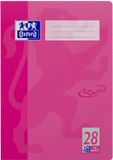 Oxford Schrijfblok & Schrift A4 Roze Ruitjes (5 x 5 mm) Zachte Kaft 400104447