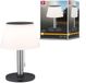 Paulmann Lillesol Lampe de table solaire LED 3-Step-Dim IP44 3000K 45lm Acier inoxydable