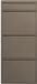 Kare Design Schoenenkast Caruso taupe 3+1 laden