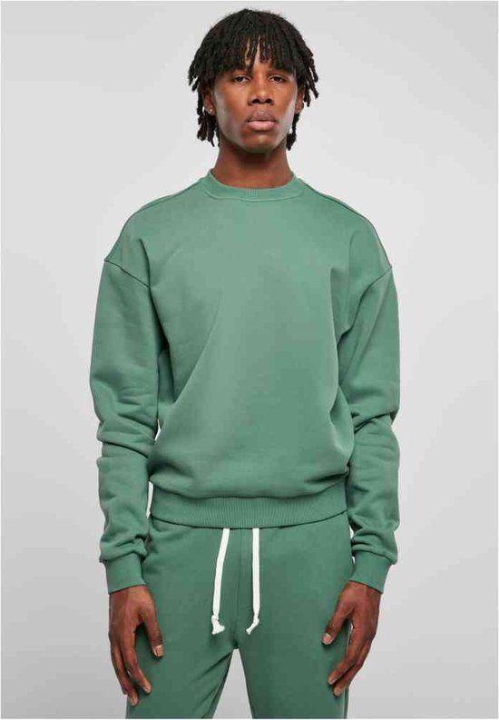Urban Classics Ultra Heavy Crewneck Sweater - Men - XXL - Green