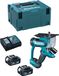 Makita Droogbouwzaag DSD180RTJ (2 x 5,0 Ah accu's + oplader DC18RC + MAKPAC 3 opbergkoffer)