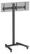 KIMEX Support TV mobile - 2 écrans 43-49 pouces - 240 cm - noir