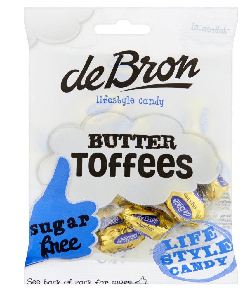 De Bron Butter Toffees Suikervrij