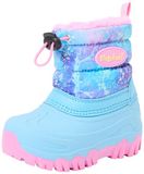Playshoes - Snowboots - Pastel - Regenboog - Splash - Turquoise - Maat 20/21