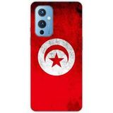OnePlus Siliconen hoesje compatibel met OnePlus 9 Tunesische vlag