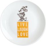 Egan Disney Egan Gebaksbordje Minnie Mouse Live Laugh Love Oranje 19,5cm