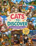 Cats to discover: A coloring book with hidden cats