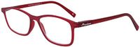 Montana Leesbril MR51B Rechthoekig Rood Sterkte +2.50