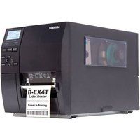 Toshiba TEC B-EX4T1-TS12-QM-R - Etiketprinter - rechtstreeks thermisch / thermische overdracht - Rol (12 cm) - 305 dpi - tot 355 mm/sec - USB, LAN