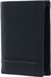 bruno banani Leren Portemonnee Atlanta Flip Wallet Black Zwart