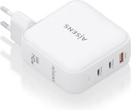 AISENS ASCH-140W3P030-W oplader voor mobiele apparatuur Universeel Wit AC Snel opladen Binnen