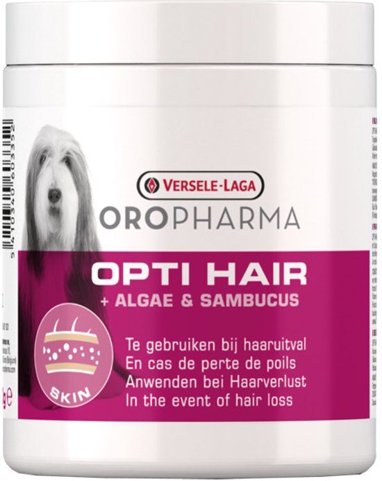 Versele-Laga Oropharma Opti Hair Dog Tegen Haaruitval 130 g Granules