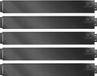 Kesser bordure 500cm acier noir