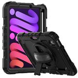 Lobwerk 4-in-1 hoes met draaglus voor Apple iPad Mini 6 2021 6e generatie 8.3 outdoor cover bescherming + standaard