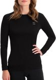 Poederbaas Thermoshirt Lightweight - Dames - Zwart - Maat L