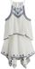 Next Dames Playsuit met borduursel en geperforeerde zoom - Wit