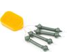 PB Products Heli-Chod X-Small Rubber & Beads - 4 stuks
