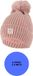 Heatkeeper Thermo Muts met Pompon voor Dames - Roze - One Size - 2-Pack