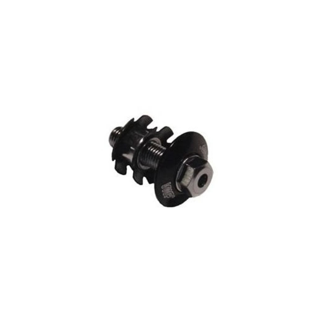 VWP Balhoofdplug Ahead 1 1/8 Inch Aluminium Zwart