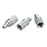 XLC Ventieladapter voor volwassenen, uniseks, 2501960058, ventieladapter, zilver, één maat