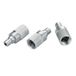 XLC Ventieladapter voor volwassenen, uniseks, 2501960058, ventieladapter, zilver, één maat