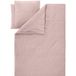 LIVARNO® Parure de lit en mousseline premium, 260 x 240 cm (rose)