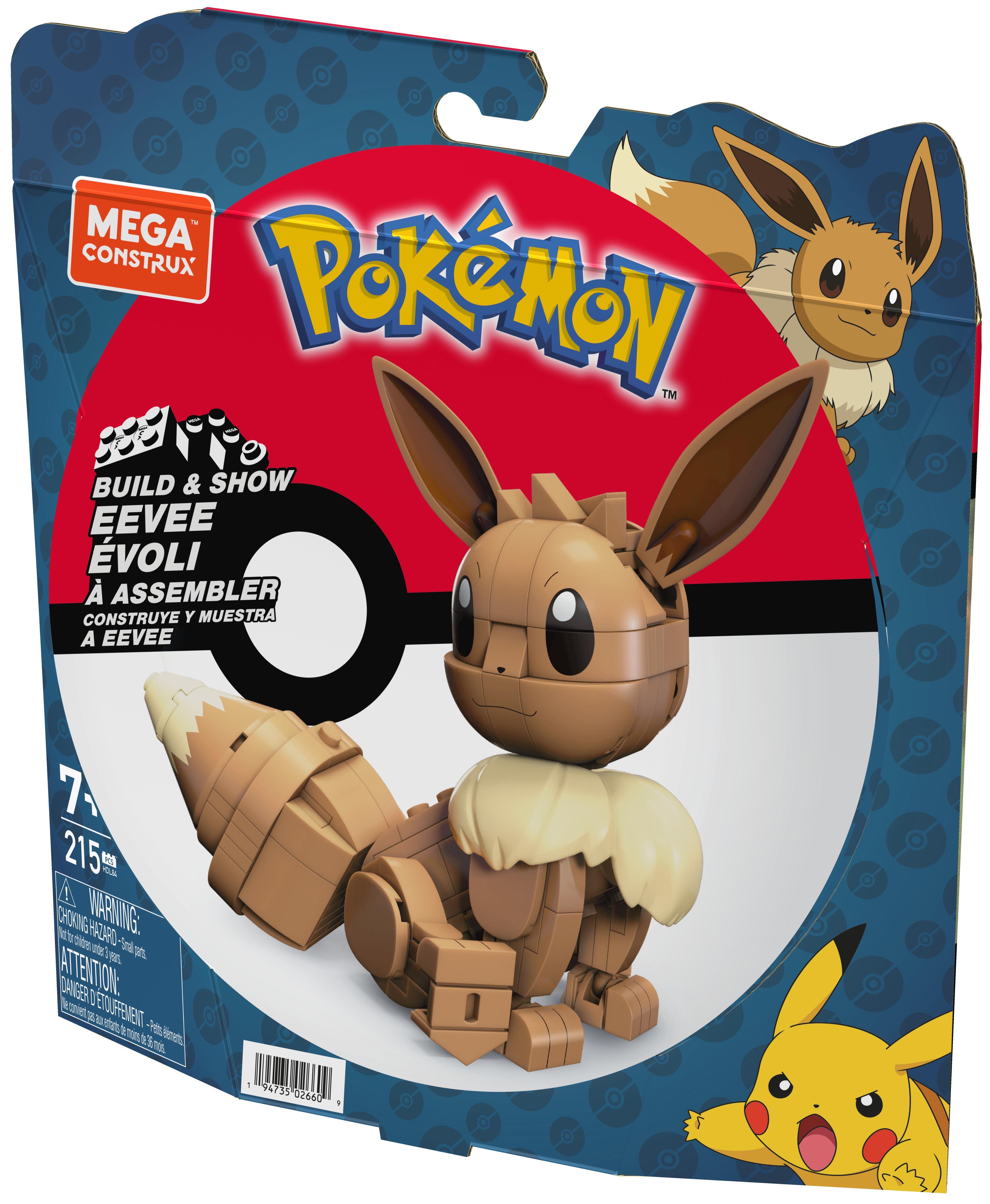 Mattel Pokémon Pokemon - Eevee Bouwen En Laten Zien