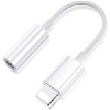 Phonillico® Muziek oortelefoon audio jack adapterkabel Compatibel voor iPhone 13 pro max mini 12 11 SE 2022 X XR 8 7