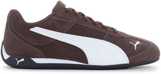 PUMA Replicatch SD 405097-04 Heren Sneakers Bruin Leer Maat 41