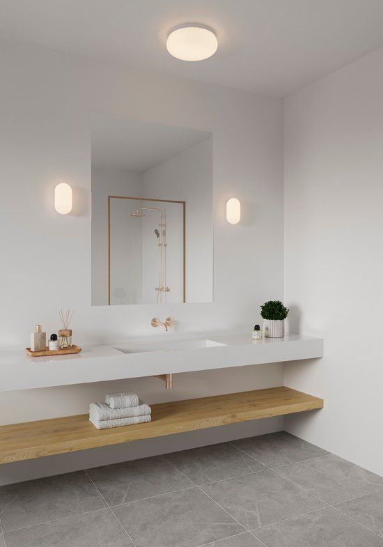 Nordlux Foam - Plafondlamp - Wit - Ø34 cm - Met dimfunctie - IP44