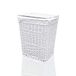 Arpan Grote Rieten Wasmand, Witte Voering, 45 x 32 x 59 cm, 85 liter