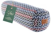#DoYourYoga Tarik Cilinder yogabolster met bio-spelt (KBA), wasbare overtrek van 100% katoen, 68 cm x 22 cm, yogakussen meditatie /zit /zafukussen voor Yin Yoga