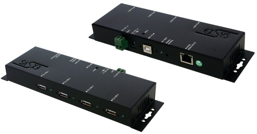 Exsys EX-6002POE - Netwerkextender - Zwart