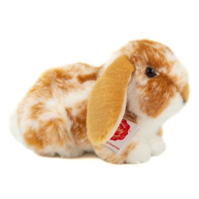 Teddy-hermann Teddy HERMANN ®Widder konijn licht bruin-wit bont, 23 cm
