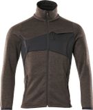Mascot Accelerate trui met rits 18105-951 - donkerantraciet/zwart - 4XL