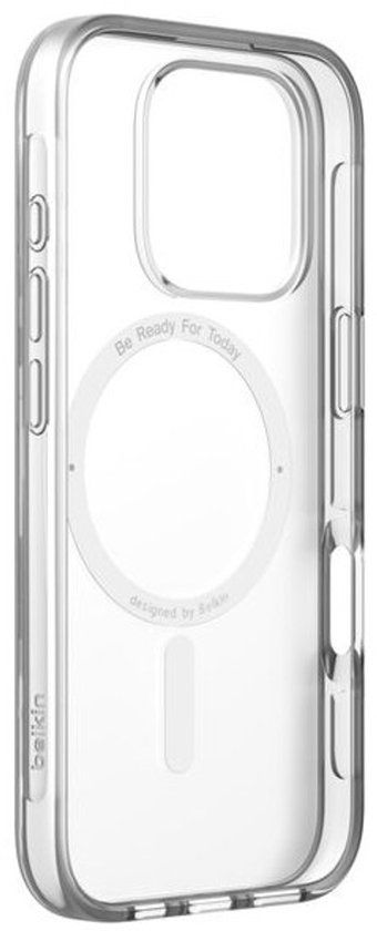Belkin SheerForce magnetisch iPhone 16 Pro-hoesje, dun MagSafe-compatible- Transparant