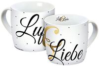 Mok lucht & liefde 300ml echt goud