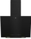 BEKO BHCA62422BBH Wandkap, 60 cm, zwart, met schuine afwerking