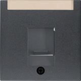 Hager Berker 11701606, Antraciet, Thermoplastic, Conventioneel, Berker, Mat, S.1/B.3/B.7