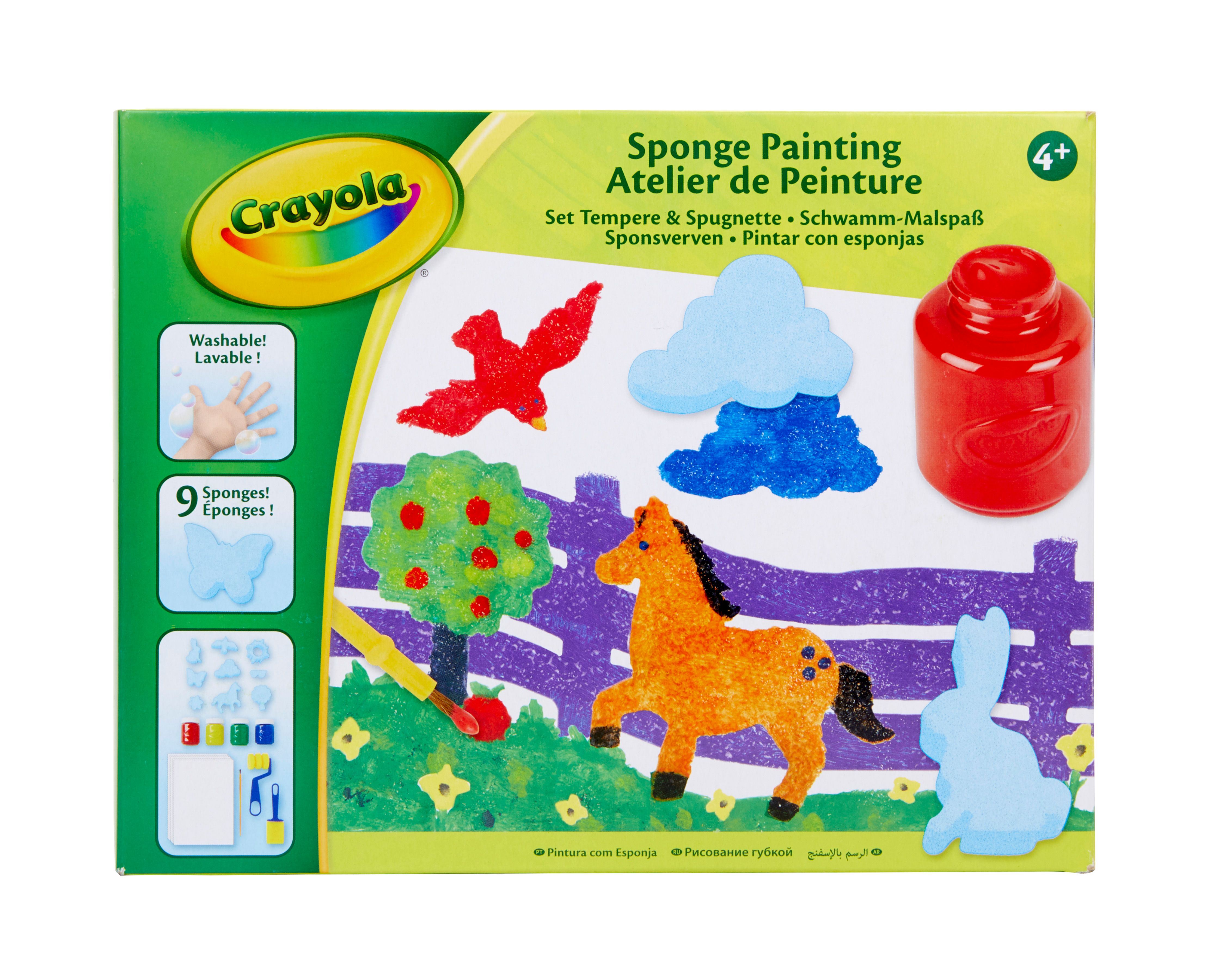 Crayola Knutselset Schilderen met Spons